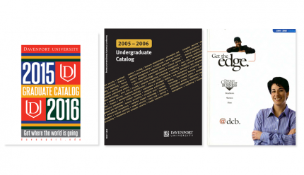 Course Catalogs for Davenport University Schools
